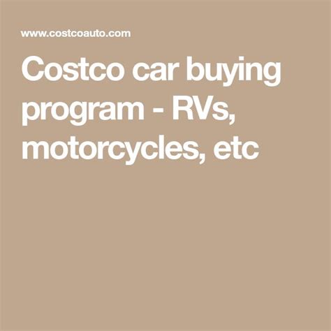 costco motorcycle buying program